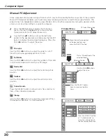 Preview for 30 page of Sanyo PLC-XL50 Owner'S Manual