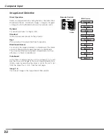 Preview for 32 page of Sanyo PLC-XL50 Owner'S Manual