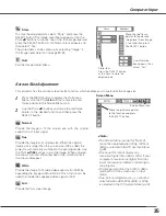 Preview for 35 page of Sanyo PLC-XL50 Owner'S Manual