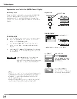 Preview for 38 page of Sanyo PLC-XL50 Owner'S Manual