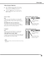 Preview for 39 page of Sanyo PLC-XL50 Owner'S Manual