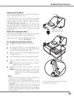 Preview for 57 page of Sanyo PLC-XL50 Owner'S Manual