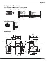 Предварительный просмотр 73 страницы Sanyo PLC-XL50 Owner'S Manual