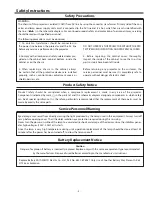 Preview for 3 page of Sanyo PLC-XL50 Service Manual