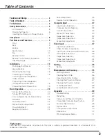 Preview for 3 page of Sanyo PLC-XL50A Owner'S Manual