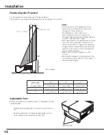 Preview for 14 page of Sanyo PLC-XL50A Owner'S Manual