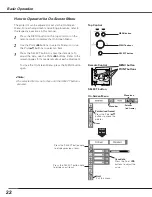 Preview for 22 page of Sanyo PLC-XL50A Owner'S Manual