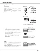 Preview for 27 page of Sanyo PLC-XL50A Owner'S Manual