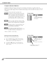 Preview for 28 page of Sanyo PLC-XL50A Owner'S Manual