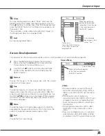 Preview for 35 page of Sanyo PLC-XL50A Owner'S Manual