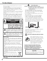 Preview for 4 page of Sanyo PLC-XL51A Owner'S Manual