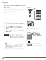 Preview for 38 page of Sanyo PLC-XL51A Owner'S Manual