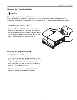 Preview for 9 page of Sanyo PLC-XL51A Service Manual