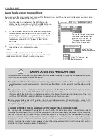 Preview for 12 page of Sanyo PLC-XL51A Service Manual