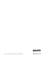 Preview for 126 page of Sanyo PLC-XL51A Service Manual