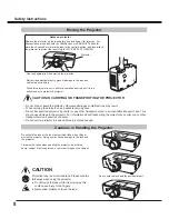 Preview for 8 page of Sanyo PLC-XM100 Owner'S Manual