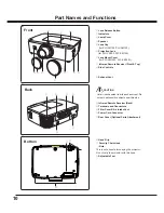 Preview for 10 page of Sanyo PLC-XM100 Owner'S Manual