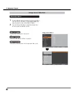 Preview for 40 page of Sanyo PLC-XM100 Owner'S Manual