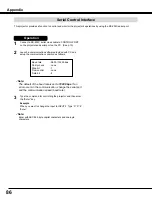 Preview for 86 page of Sanyo PLC-XM80 Owner'S Manual