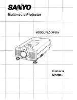 Preview for 1 page of Sanyo PLC-XP07N Owner'S Manual