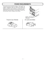 Preview for 6 page of Sanyo PLC-XP07N Owner'S Manual