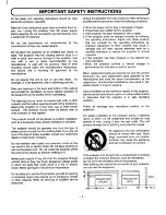 Предварительный просмотр 3 страницы Sanyo PLC-XP10 Owner'S Instruction Manual