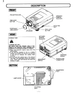 Предварительный просмотр 7 страницы Sanyo PLC-XP10 Owner'S Instruction Manual