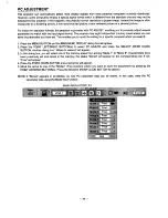 Предварительный просмотр 39 страницы Sanyo PLC-XP10 Owner'S Instruction Manual