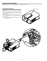 Preview for 28 page of Sanyo PLC-XP100L Service Manual