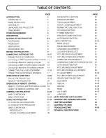 Preview for 4 page of Sanyo PLC-XP10N Owner'S Manual