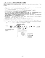 Preview for 36 page of Sanyo PLC-XP10N Owner'S Manual