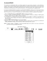 Preview for 39 page of Sanyo PLC-XP10N Owner'S Manual