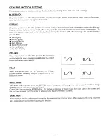 Preview for 44 page of Sanyo PLC-XP10N Owner'S Manual