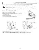 Preview for 48 page of Sanyo PLC-XP10N Owner'S Manual