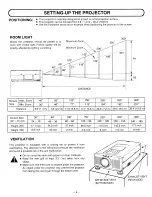 Preview for 8 page of Sanyo PLC-XP10NA Owner'S Manual