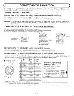 Preview for 10 page of Sanyo PLC-XP10NA Owner'S Manual