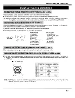 Preview for 9 page of Sanyo PLC-XP18 Instruction Manual