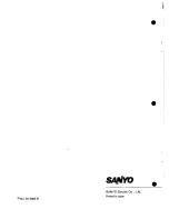 Preview for 80 page of Sanyo PLC-XP18B Service Manual