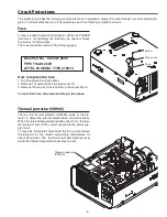 Предварительный просмотр 5 страницы Sanyo PLC--XP200L Service Manual