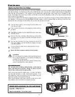 Предварительный просмотр 9 страницы Sanyo PLC--XP200L Service Manual