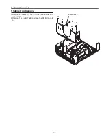 Предварительный просмотр 25 страницы Sanyo PLC--XP200L Service Manual