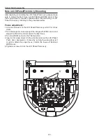 Предварительный просмотр 32 страницы Sanyo PLC--XP200L Service Manual