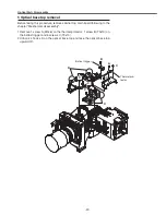 Предварительный просмотр 37 страницы Sanyo PLC--XP200L Service Manual