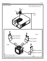 Предварительный просмотр 134 страницы Sanyo PLC--XP200L Service Manual