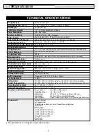 Preview for 2 page of Sanyo PLC-XP30 User Manual