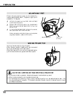 Preview for 10 page of Sanyo PLC-XP40/L Owner'S Manual