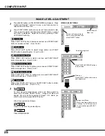 Preview for 28 page of Sanyo PLC XP46 - XGA LCD Projector Owner'S Manual