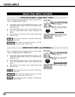 Preview for 30 page of Sanyo PLC XP46 - XGA LCD Projector Owner'S Manual