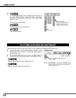 Preview for 34 page of Sanyo PLC XP46 - XGA LCD Projector Owner'S Manual