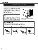 Preview for 8 page of Sanyo PLC-XP50 Owner'S Manual